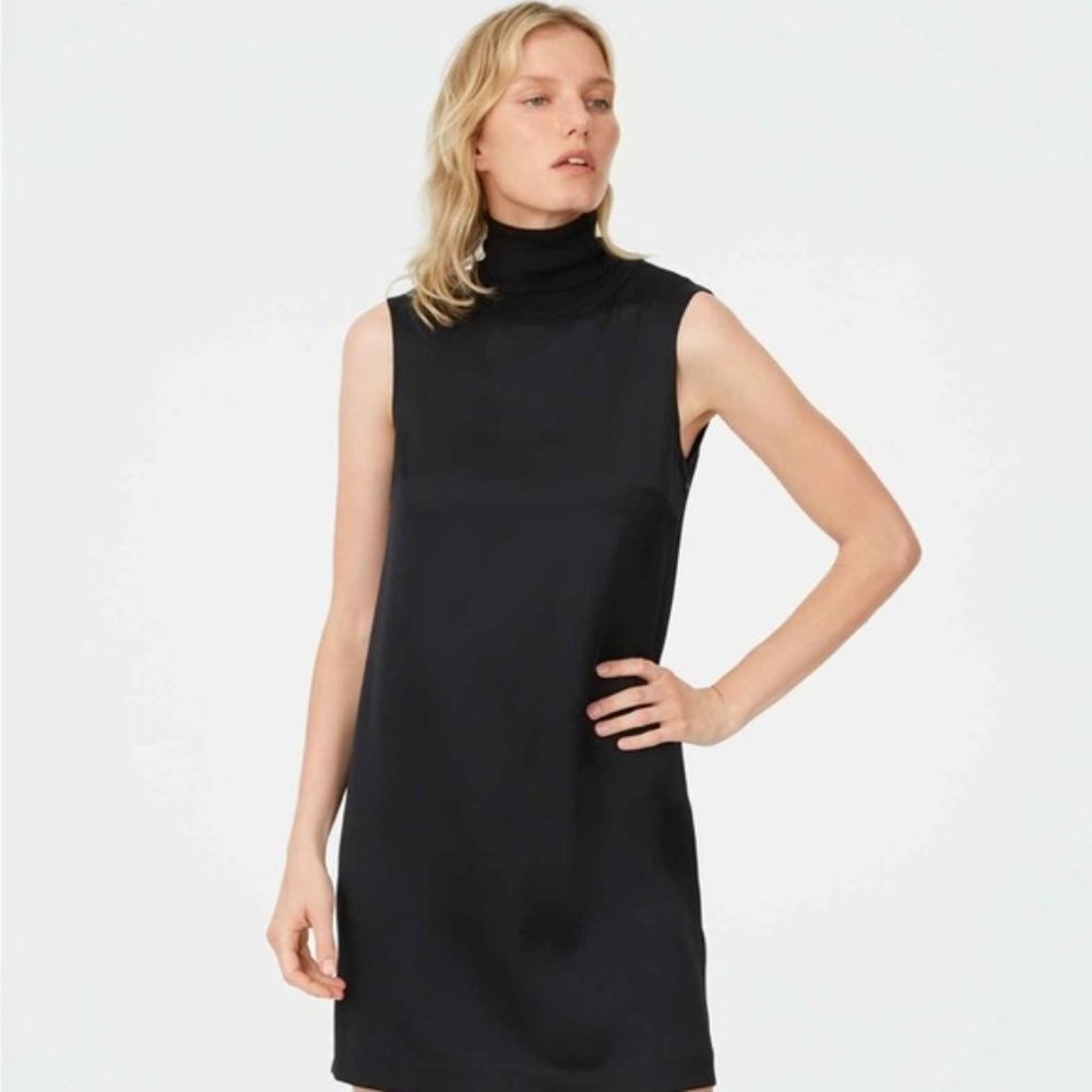 Jourdan Turtleneck Shift Dress CLUB MONACO Small